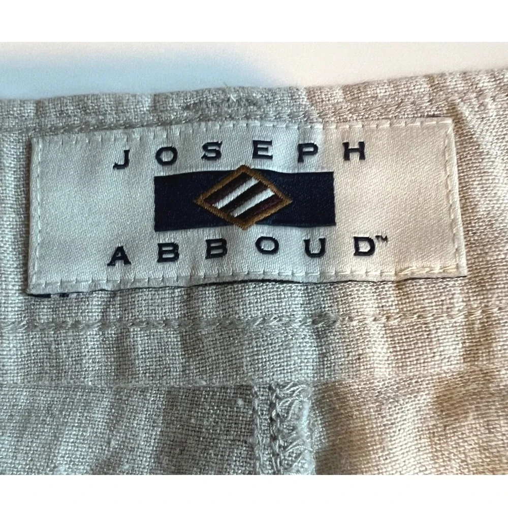 Joseph Abboud 36x32 Linen Blend Dress Pants Beach Preppy Summer Resort Old Money - Picture 4 of 13